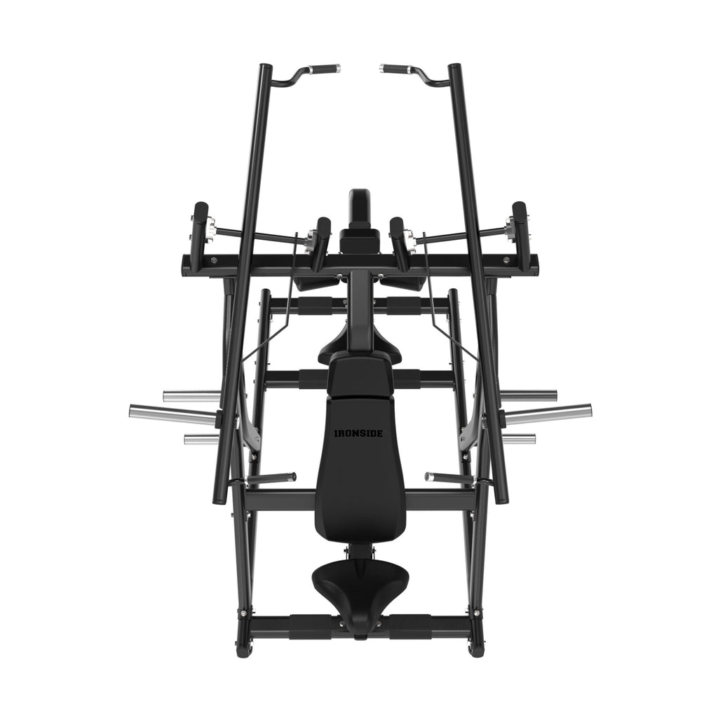 Dual Seated Chest Press & Lat Pulldown Plate Loaded IRONSIDE Infinity