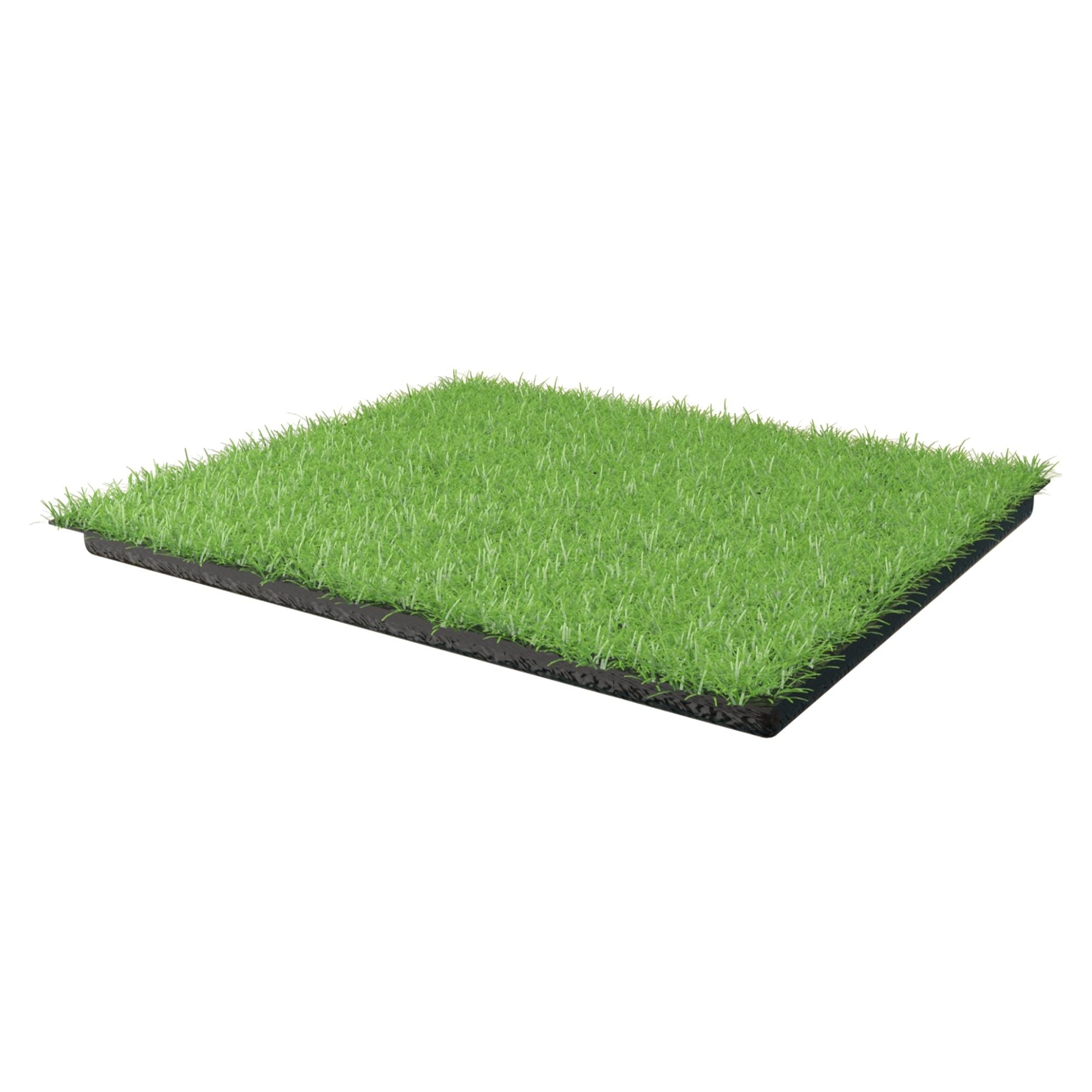 Piso de Caucho con Pasto Sintetico (50×50×4,5 cm) IRONSIDE