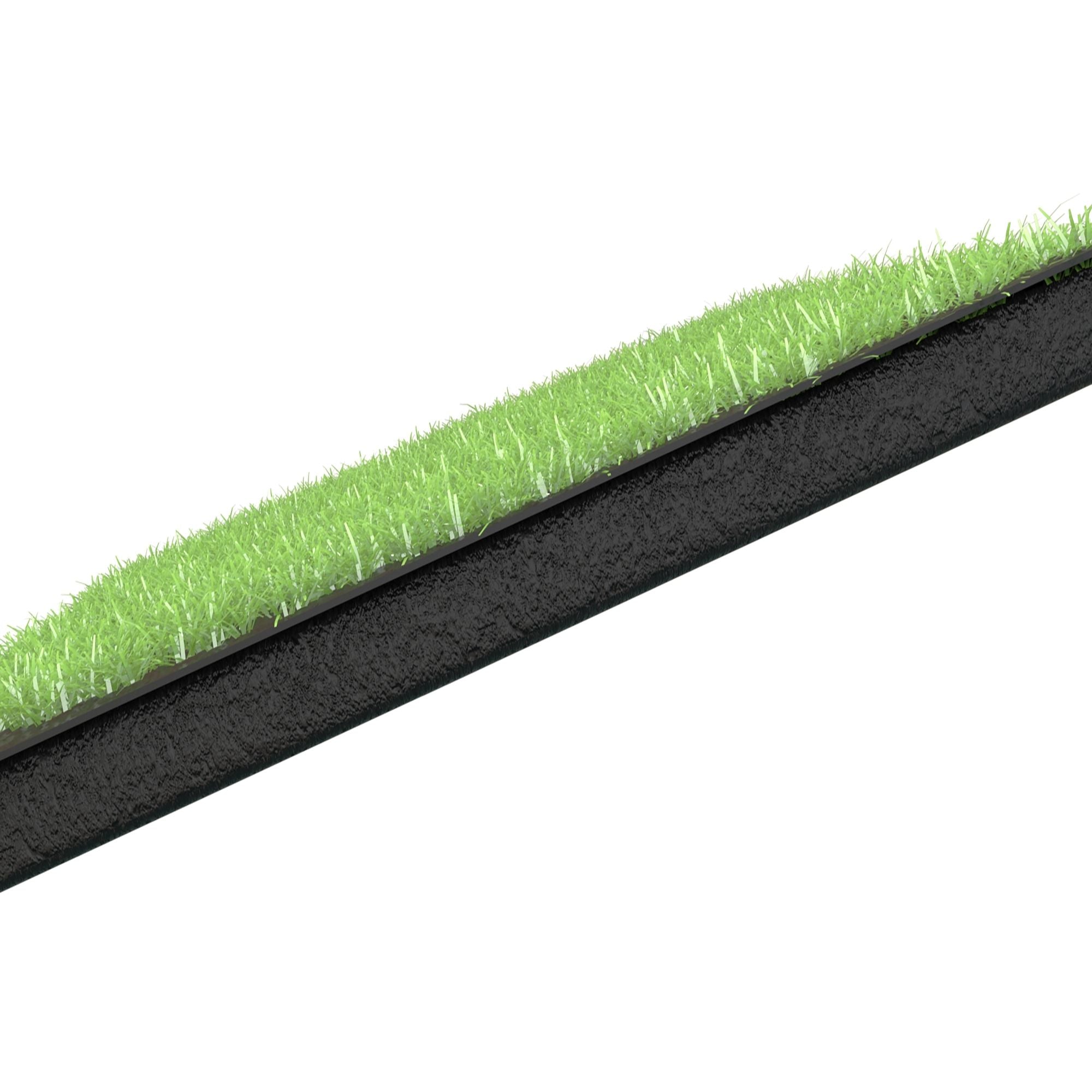 Piso de Caucho con Pasto Sintetico (50×50×4,5 cm) IRONSIDE