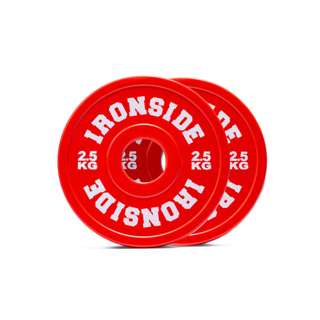 Par de Discos Fraccionales 2.5 kg IRONSIDE PU