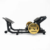 Hip Thruster profesional con plataforma elevada, estabilidad comercial y resistencia ajustable para aislamiento máximo del glúteo y entrenamiento intensivo.