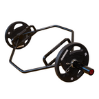 Barra Hexagonal Negra IRONSIDE