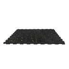 Piso de Gimnasio Interlock EPDM Negro/Gris 8mm IRONSIDE