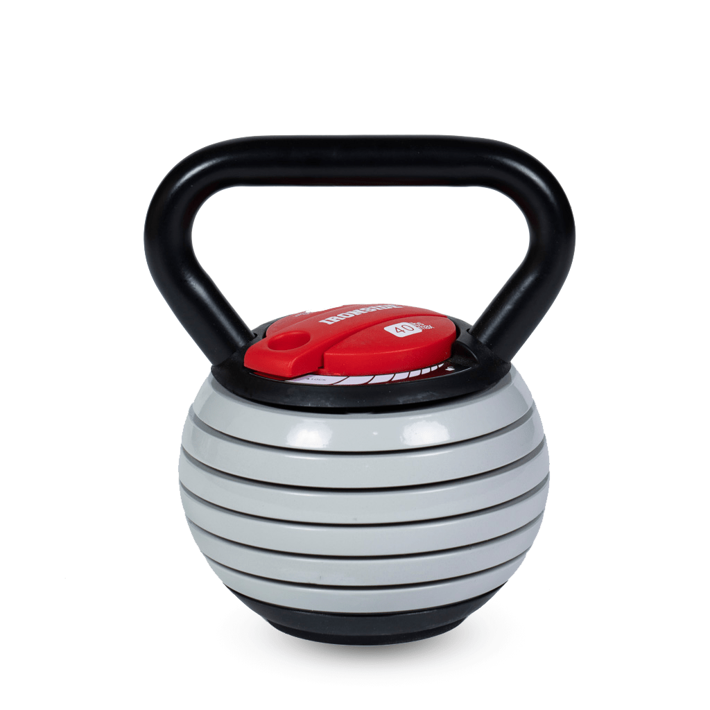 Kettlebell Ajustable IRONSIDE Cap. Max 18KGMANCUERNASIRONSIDEColor: Negro