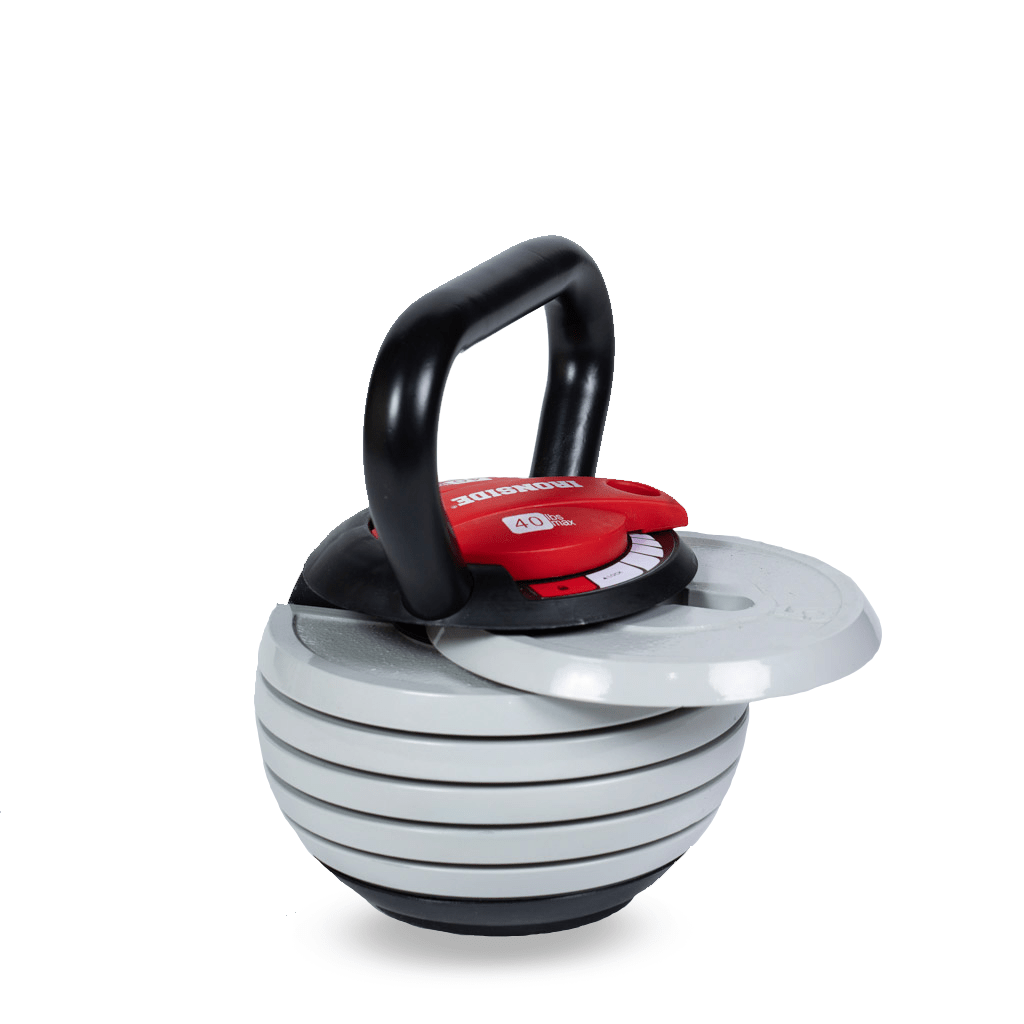 Kettlebell Ajustable IRONSIDE Cap. Max 18KGMANCUERNASIRONSIDEColor: Negro