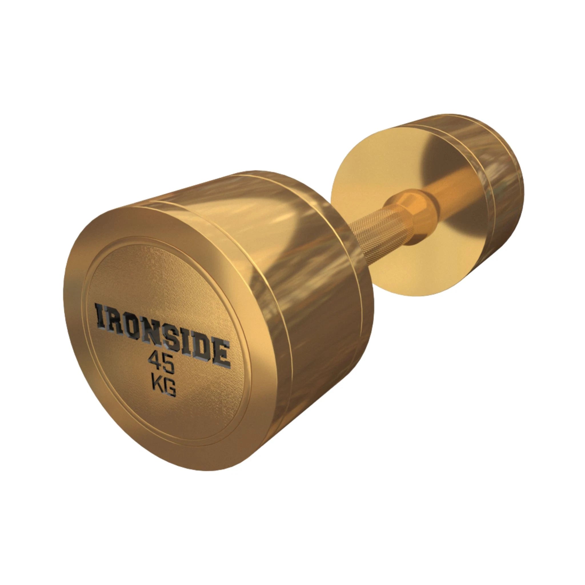 Mancuerna Circular Gold IRONSIDE (2.5 a 50 kg)