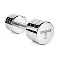 Mancuerna Circular Hard Chromed Steel (1 a 10 kg) IRONSIDE