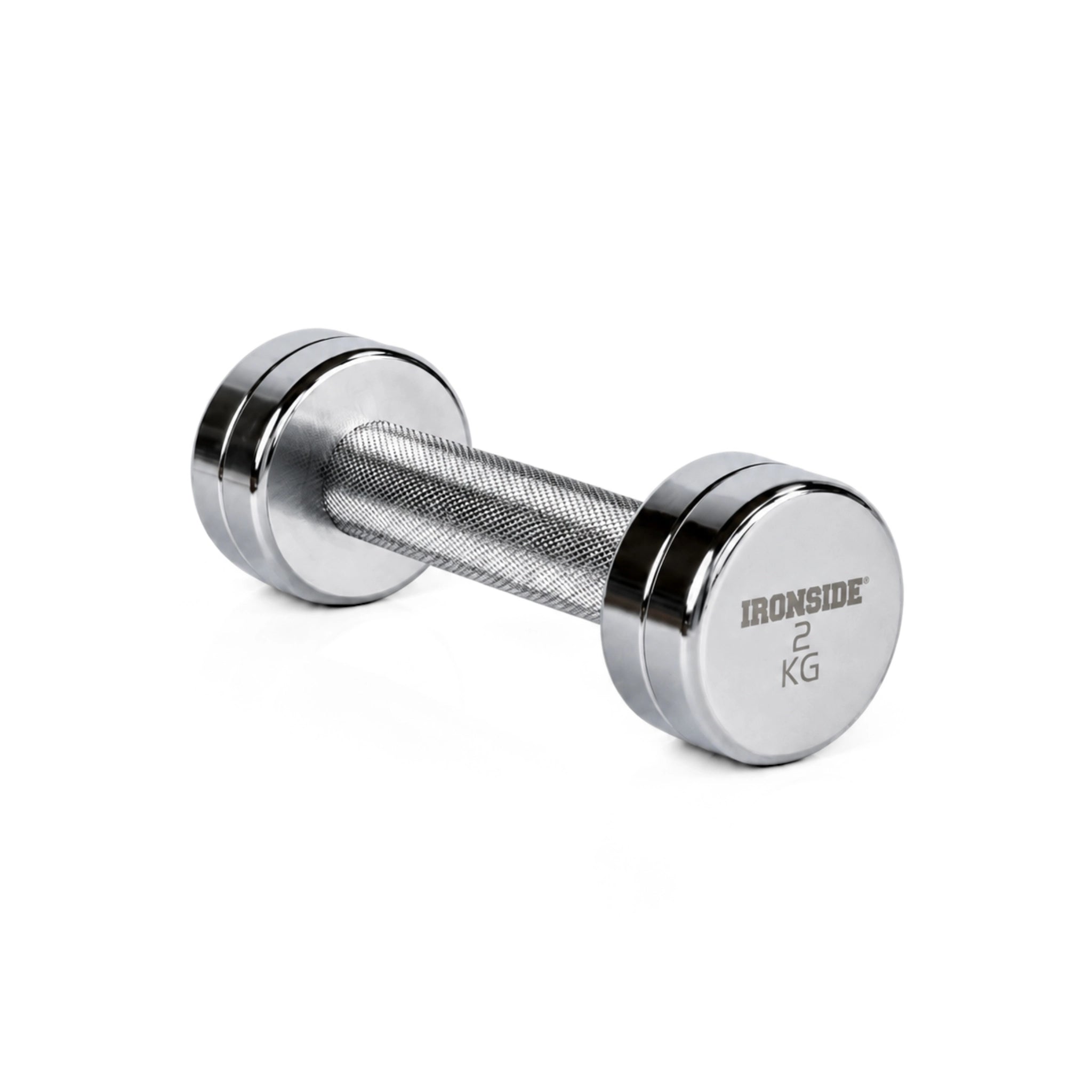 Mancuerna Circular Hard Chromed Steel (1 a 10 kg) IRONSIDE