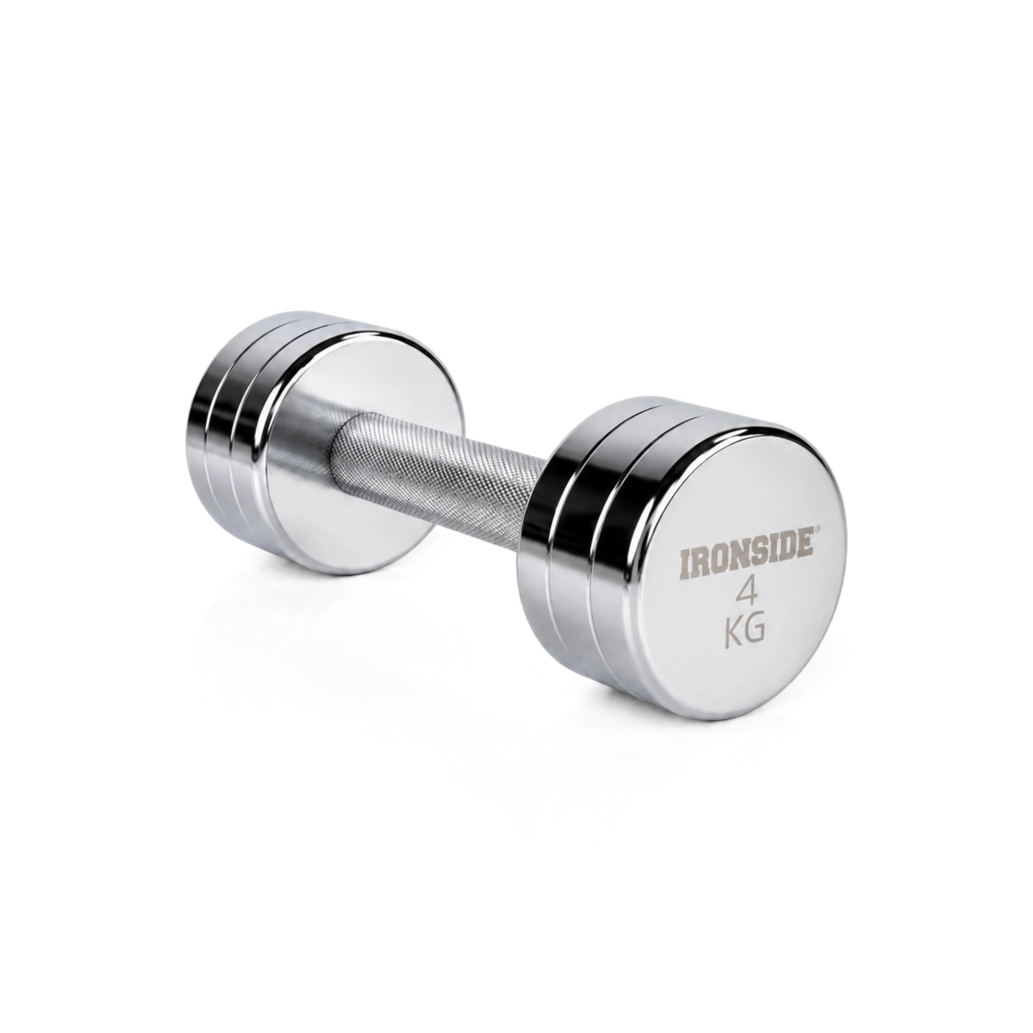 Mancuerna Circular Hard Chromed Steel (1 a 10 kg) IRONSIDE