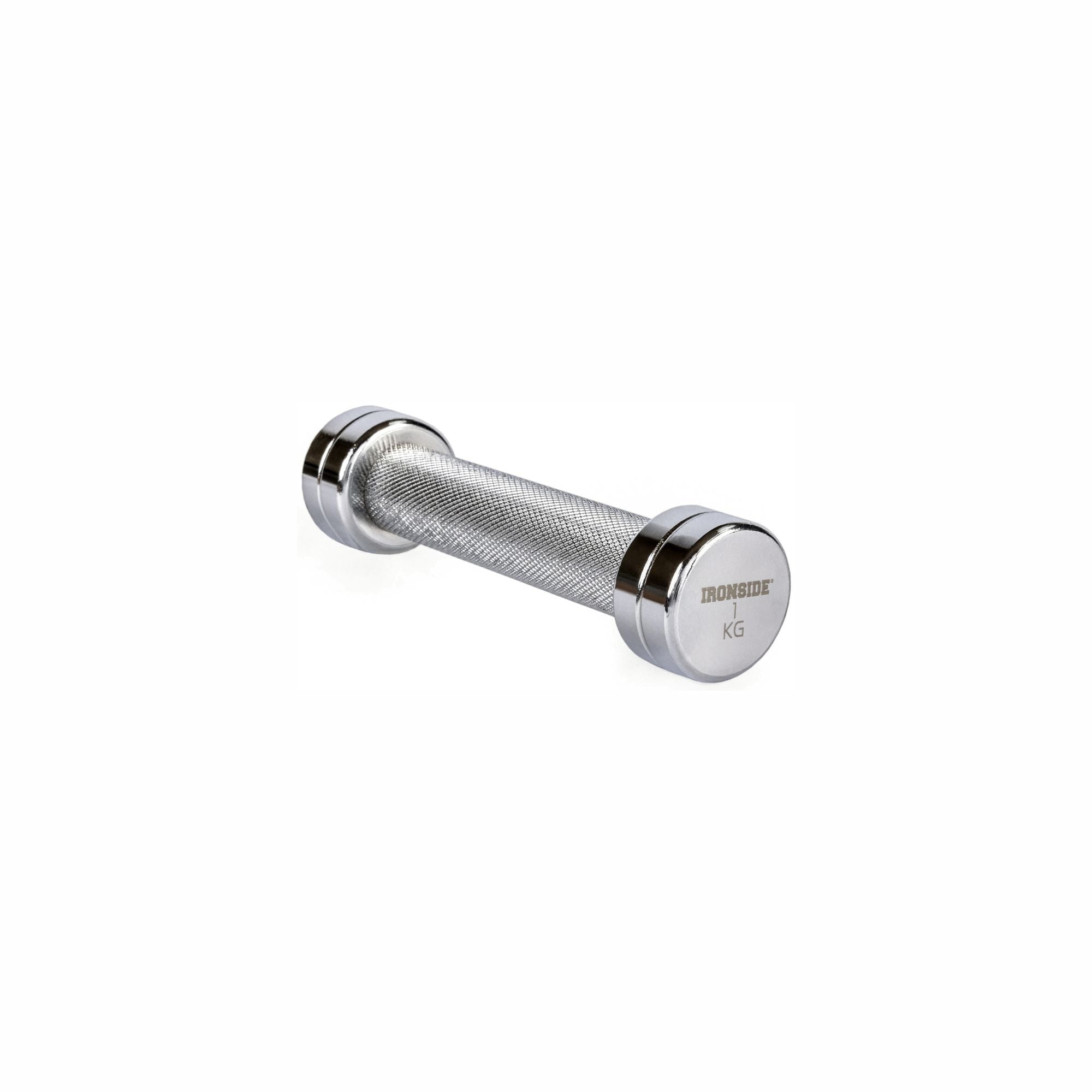 Mancuerna Circular Hard Chromed Steel (1 a 10 kg) IRONSIDE