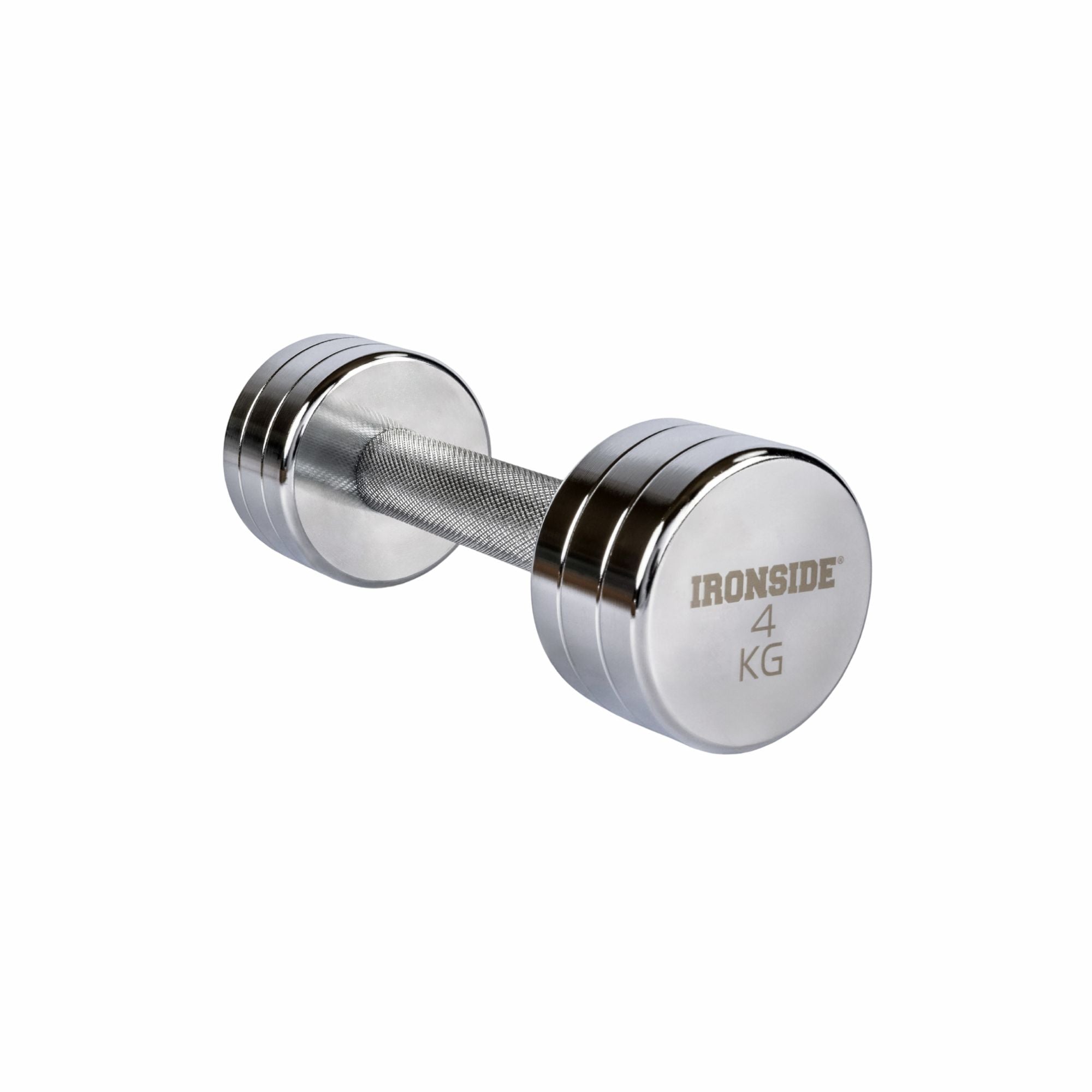 Mancuerna Circular Hard Chromed Steel (1 a 10 kg) IRONSIDE