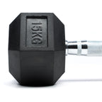 Par de Mancuernas Hexagonales 2.5 a 17.5 KG IRONSIDE