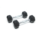 Par de Mancuernas Hexagonales 2.5 a 17.5 KG IRONSIDE
