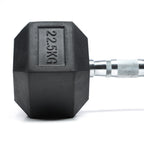 Mancuernas Hexagonales 20 a 40 kg IRONSIDE unidad