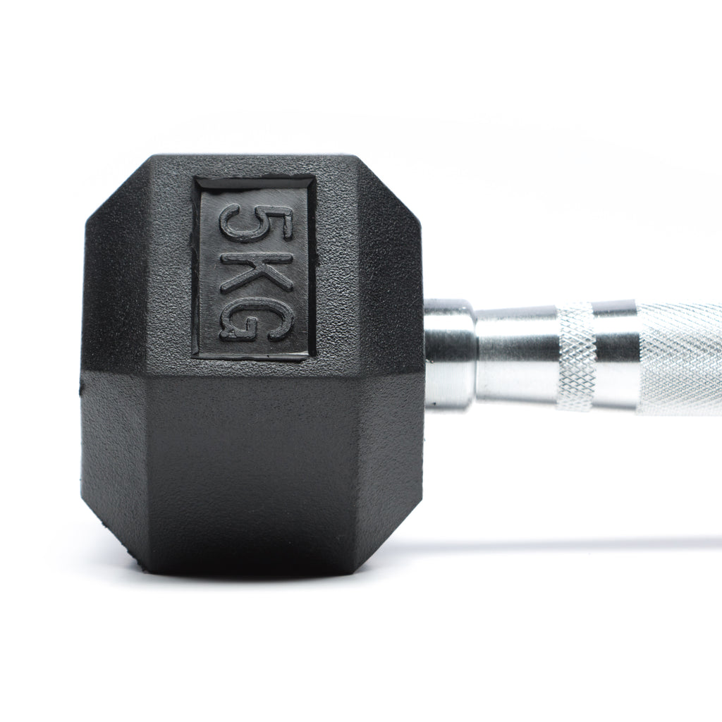 Par de Mancuernas Hexagonales 2.5 a 17.5 KG IRONSIDE