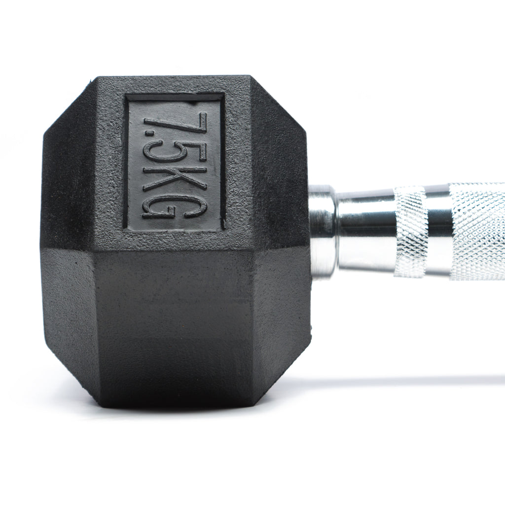 Par de Mancuernas Hexagonales 2.5 a 17.5 KG IRONSIDE