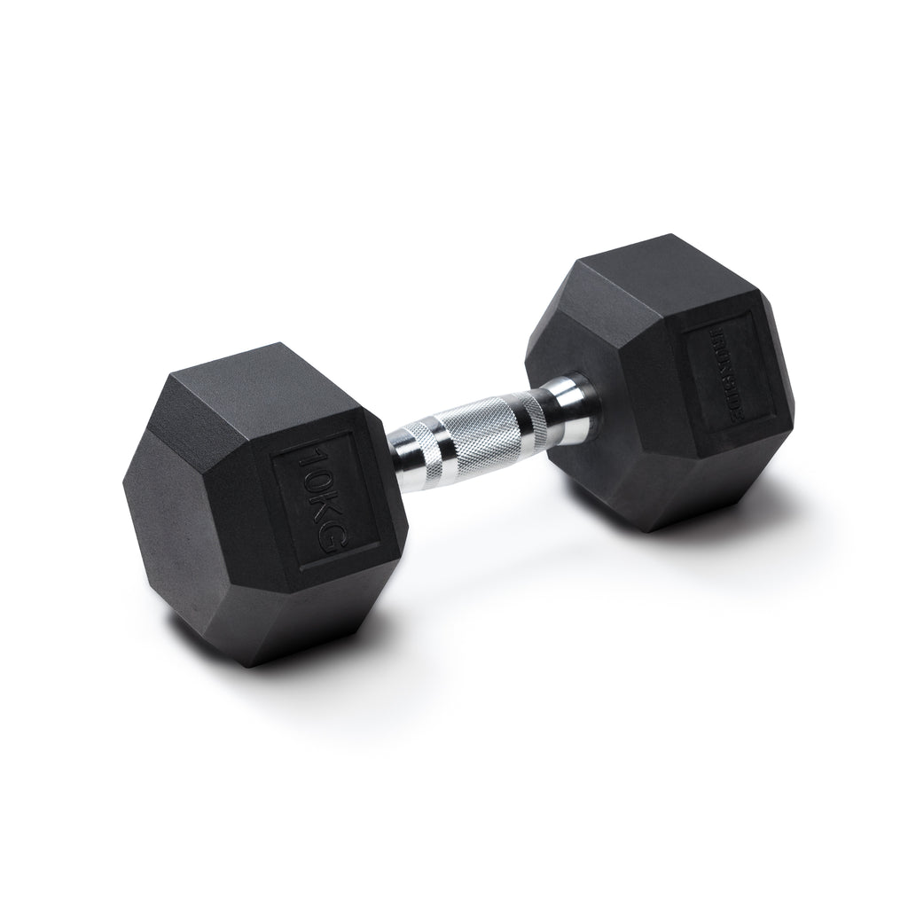 Par de Mancuernas Hexagonales 2.5 a 17.5 KG IRONSIDE