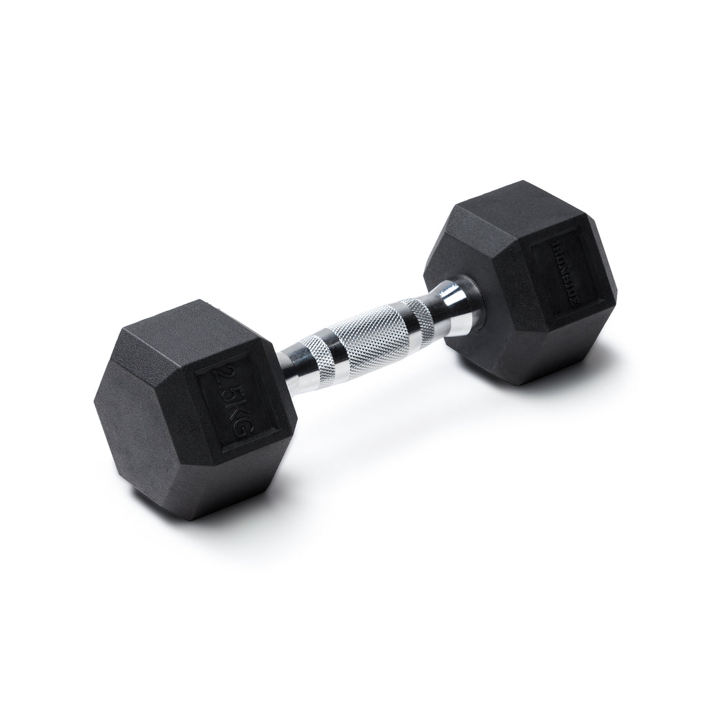 Par de Mancuernas Hexagonales 2.5 a 17.5 KG IRONSIDE