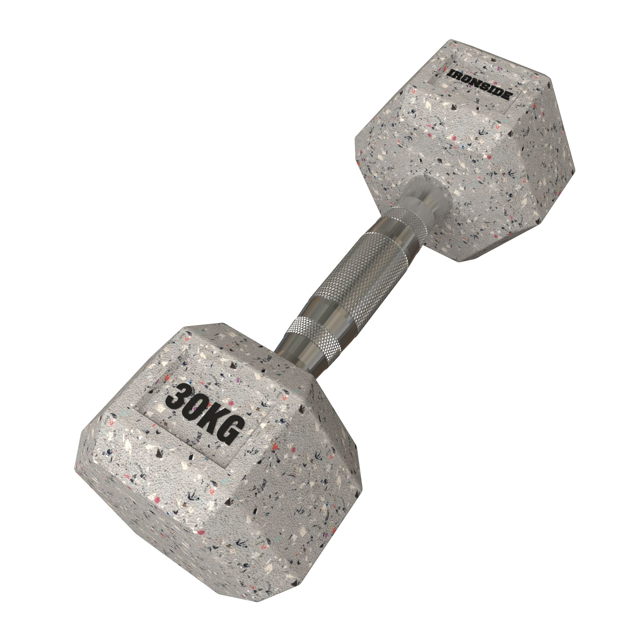 Mancuerna Hexagonal Grind (2.5 a 40 KG) IRONSIDE
