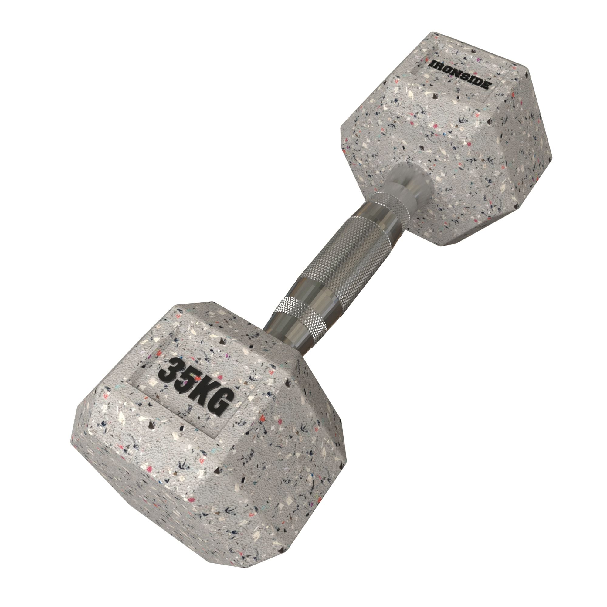 Mancuerna Hexagonal Grind (2.5 a 40 KG) IRONSIDE