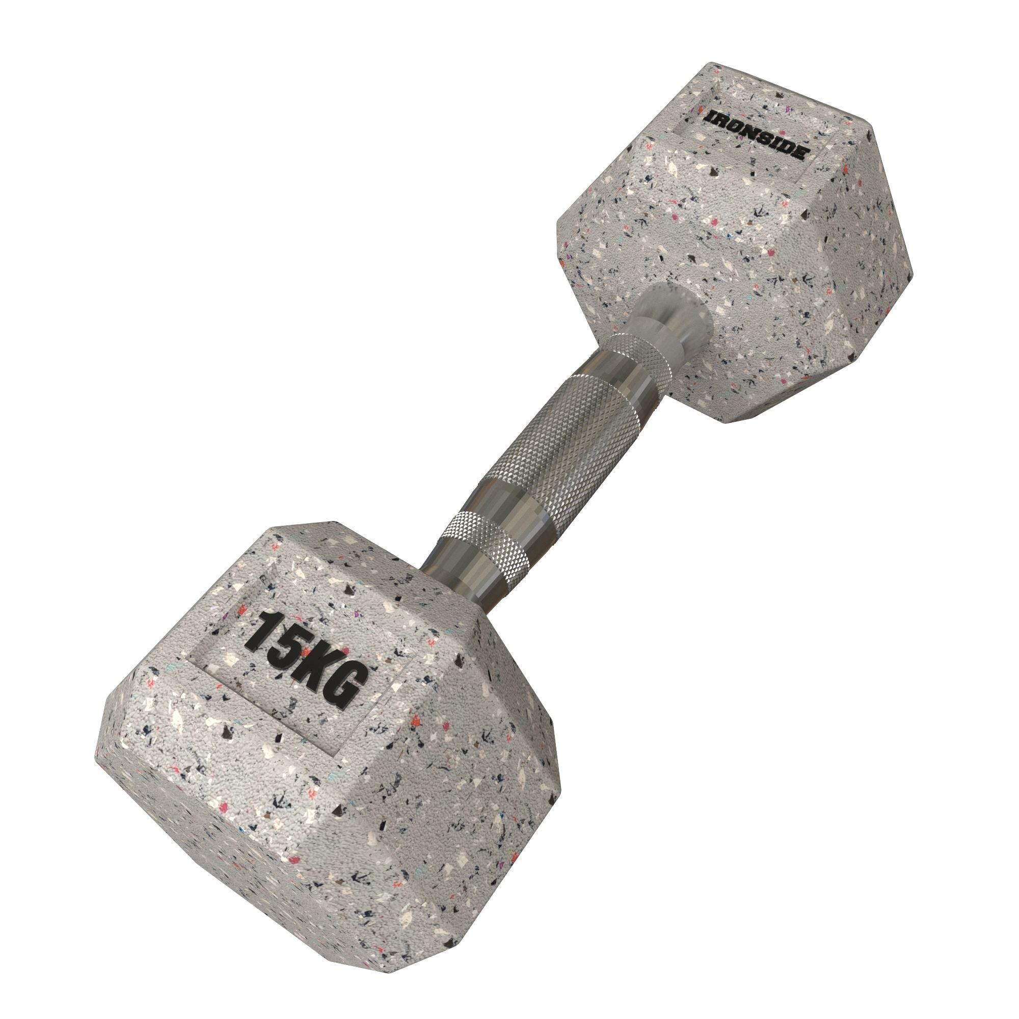 Mancuerna Hexagonal Grind (2.5 a 40 KG) IRONSIDE