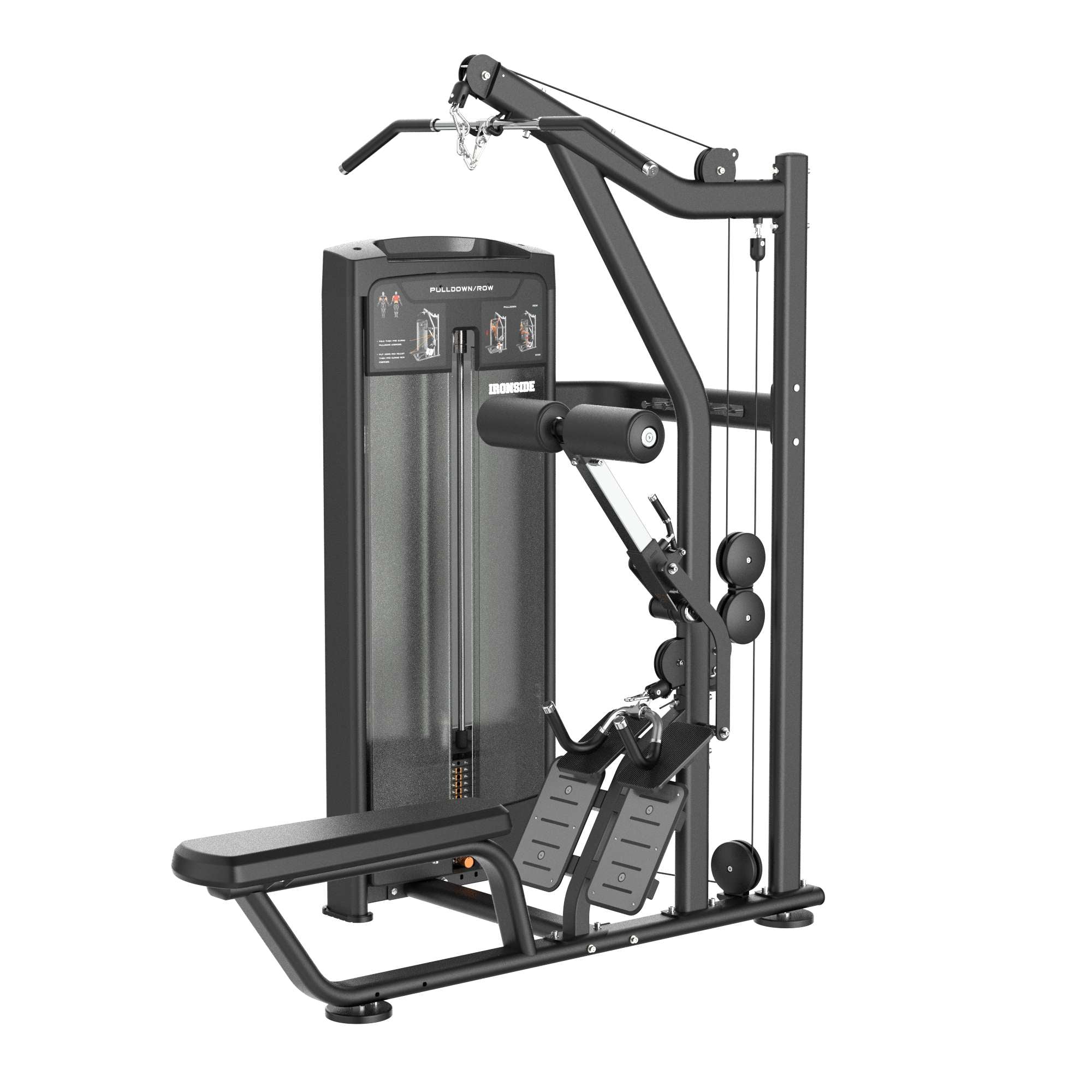 Dual Lat Pulldown & Row IRONSIDE Luxe
