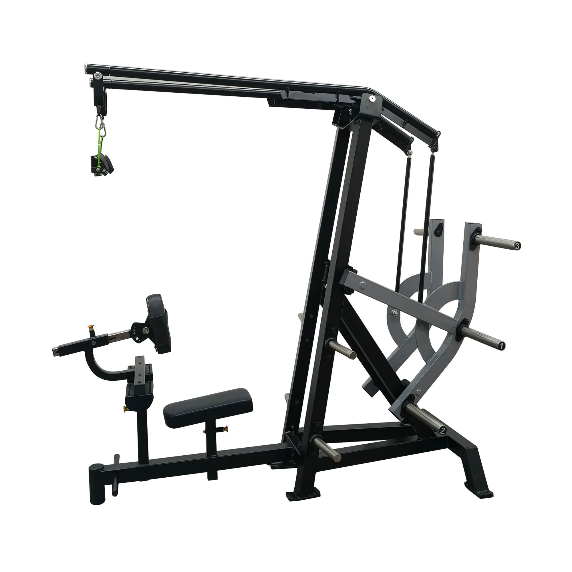 Iso lateral Front Lat Pull Down Plate Loaded IRONSIDE Premier