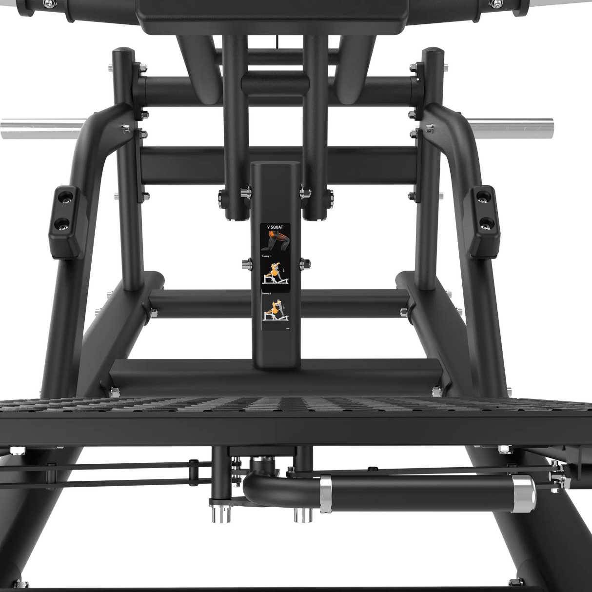 V-Squat Plate Loaded Machine IRONSIDE Luxe