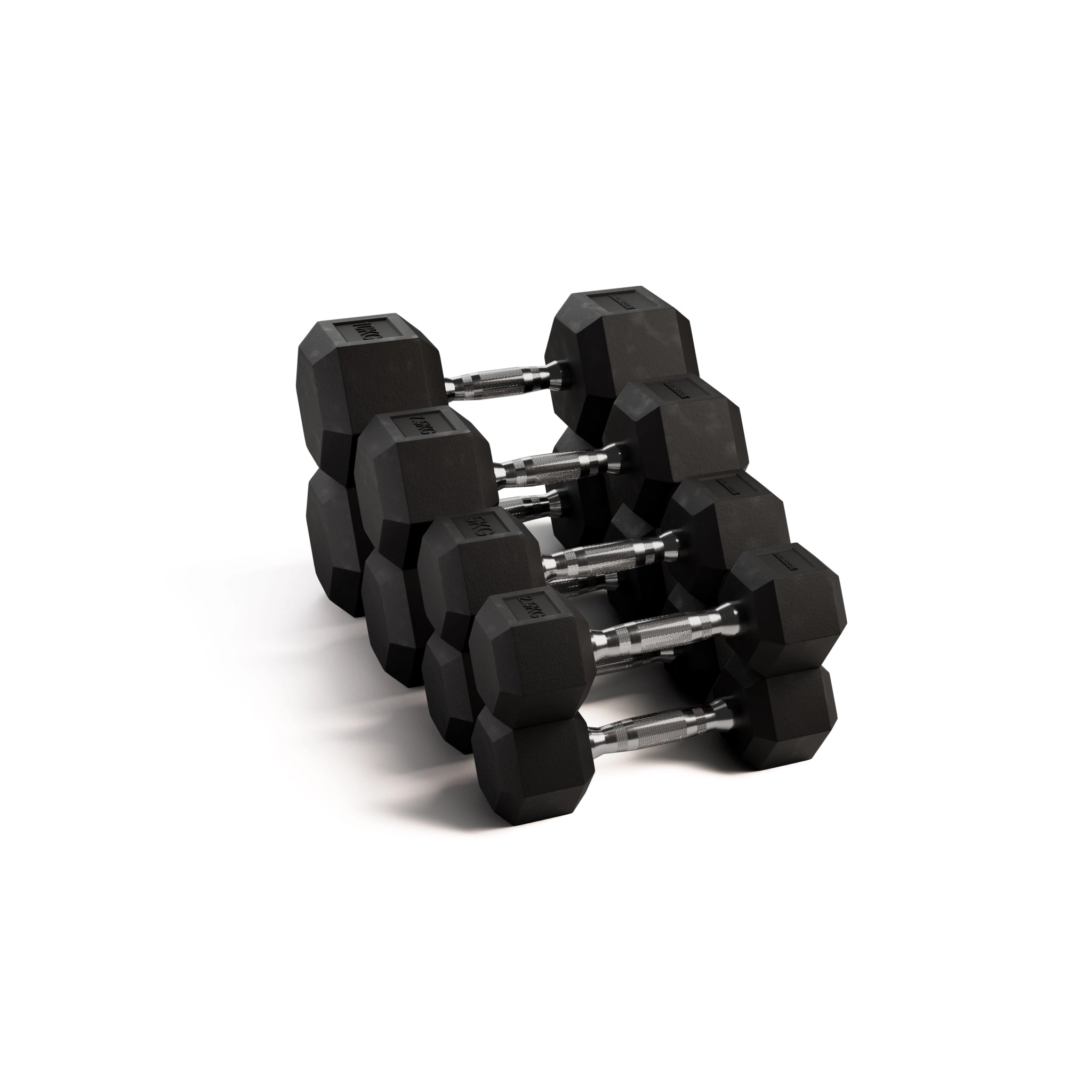 Mancuerna Hexagonal (2.5 a 50 kg) IRONSIDE