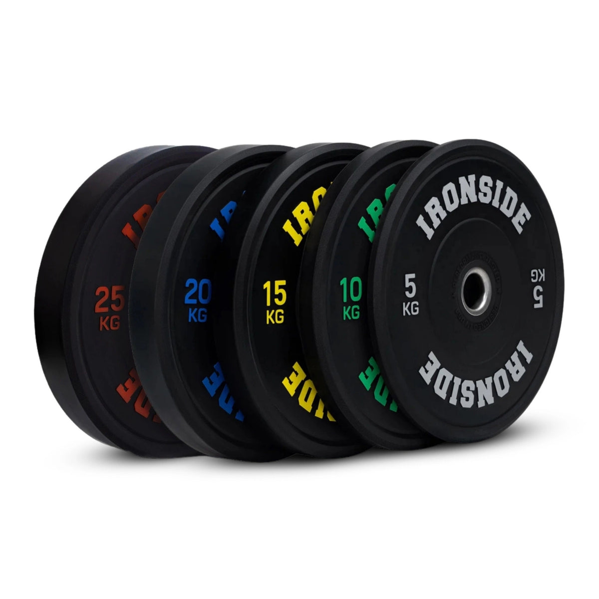 Disco Olímpico Pro Bumper (5 a 25 KG) IRONSIDE