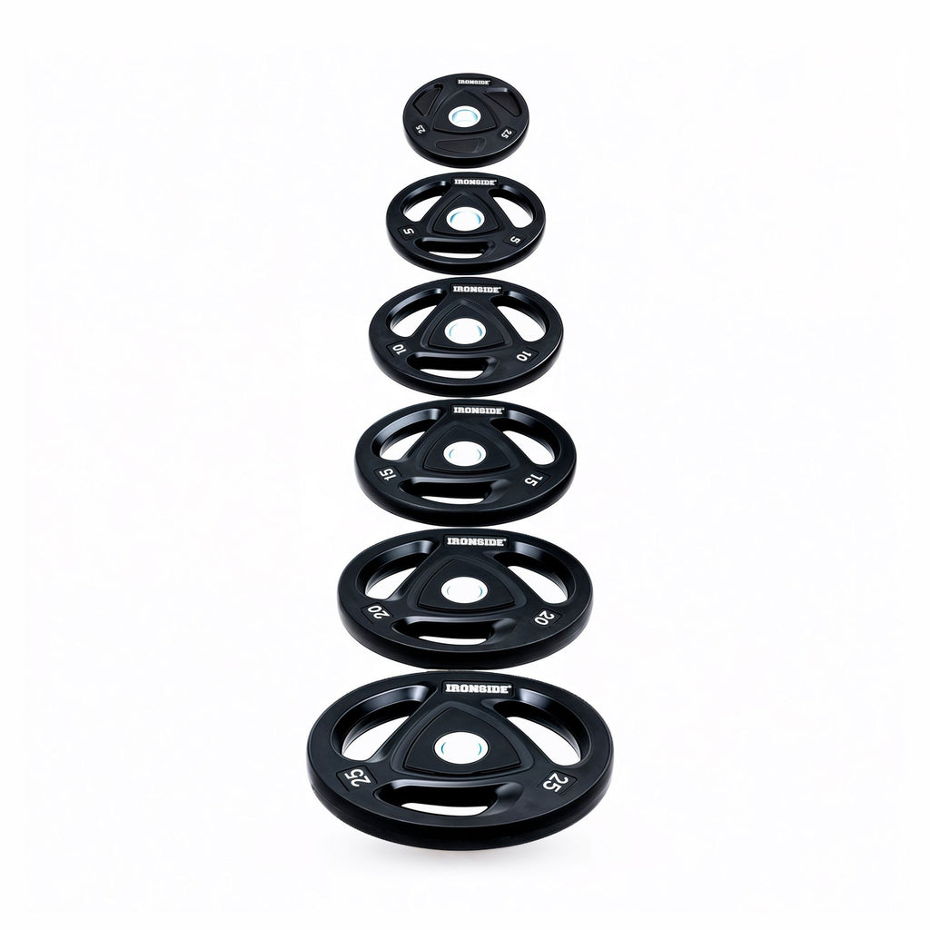 Disco Olímpico de 3 Agarres IRONSIDE (2.5 a 25 kg)