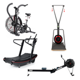 Pack IRONSIDE Combat Cinta Curva + Air Bike + Remadora + Ski Erg