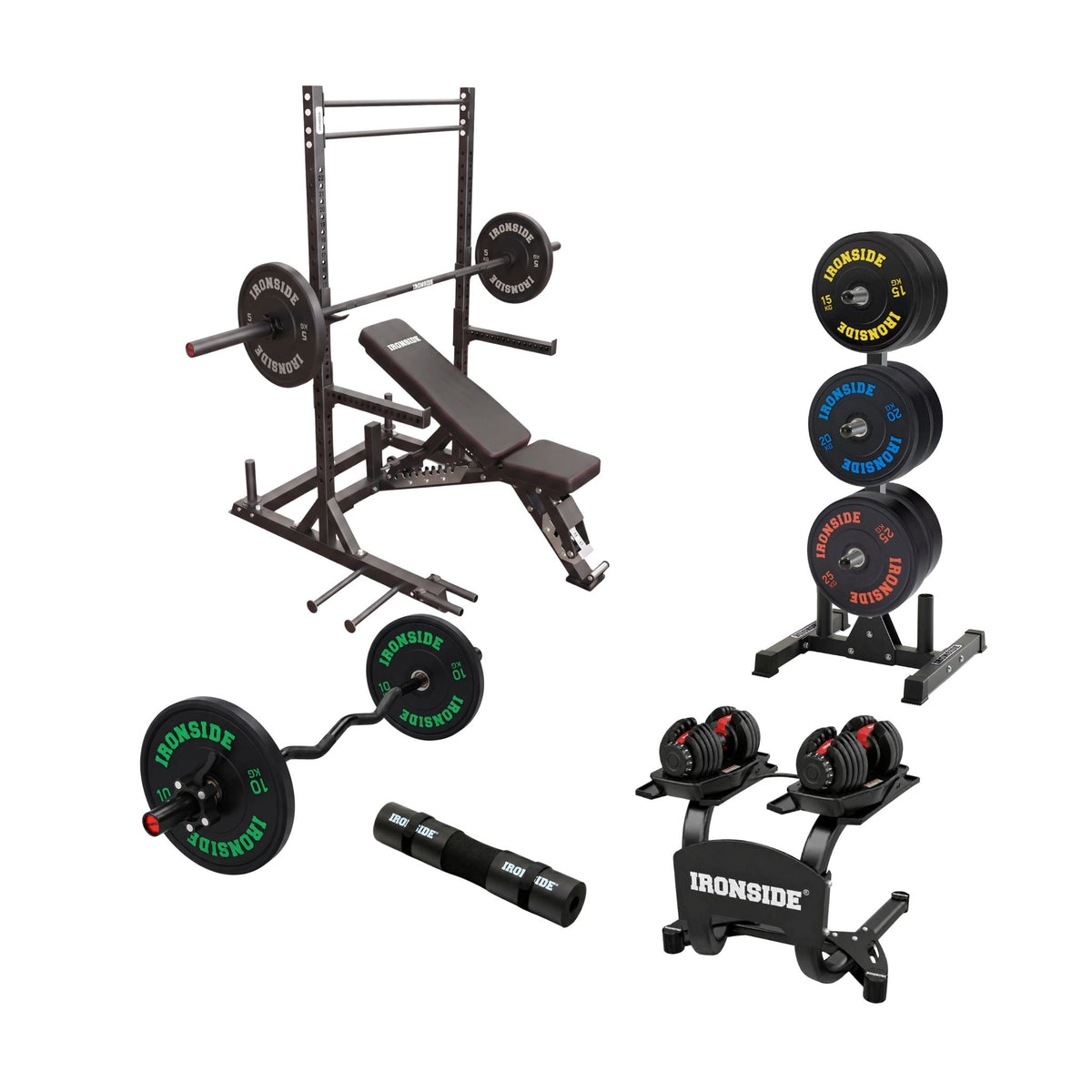 Pack IRONSIDE Home Gym Pro