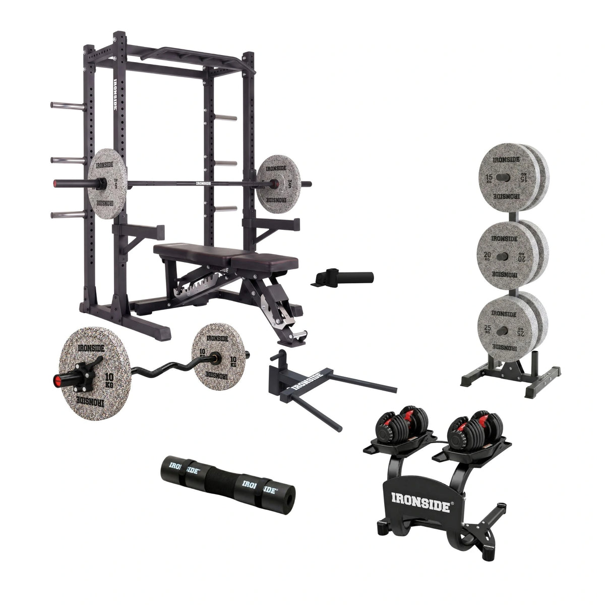 Pack IRONSIDE Home Gym Pro