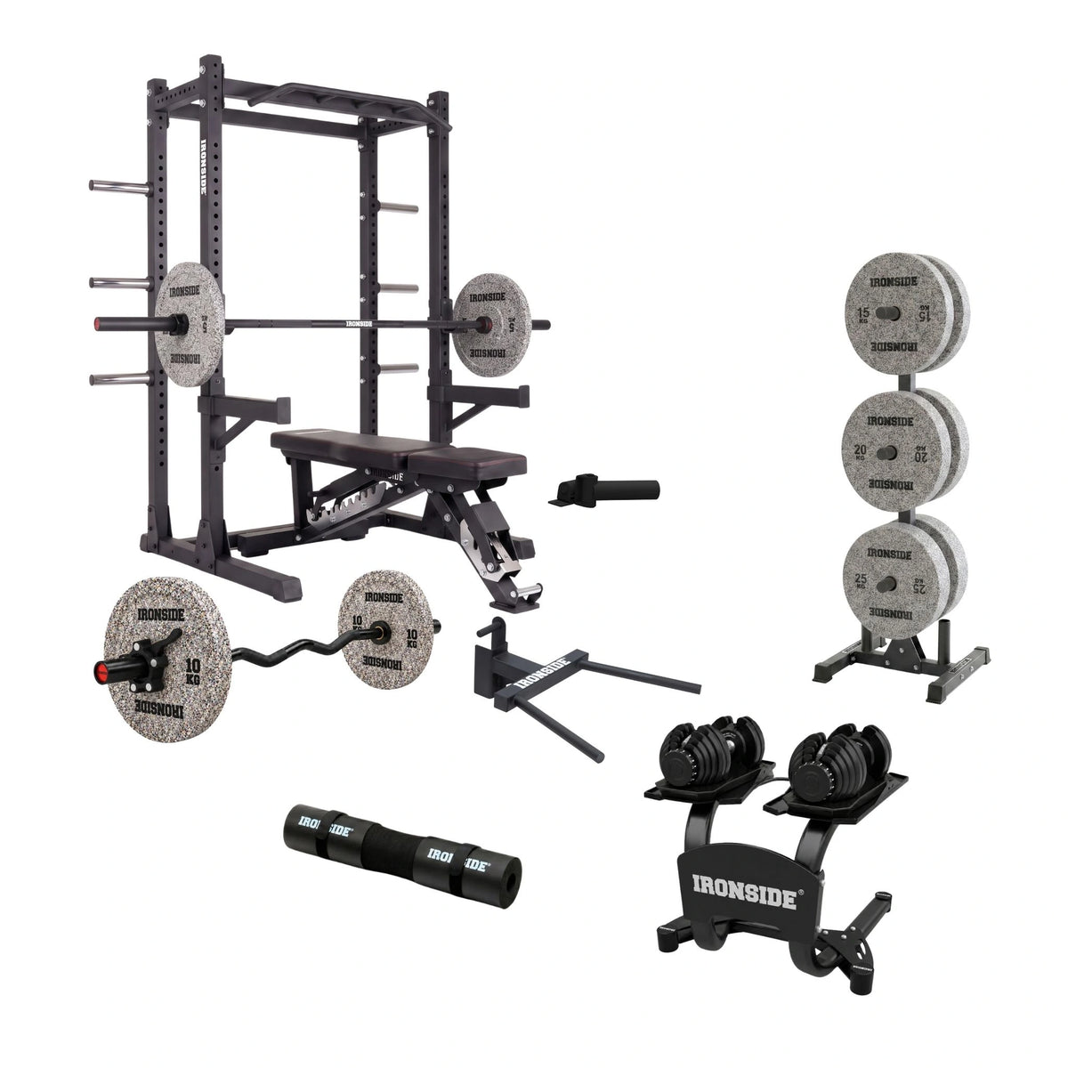 Pack IRONSIDE Home Gym Pro