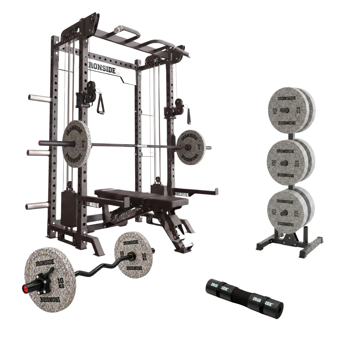 Pack IRONSIDE Home Gym Pro