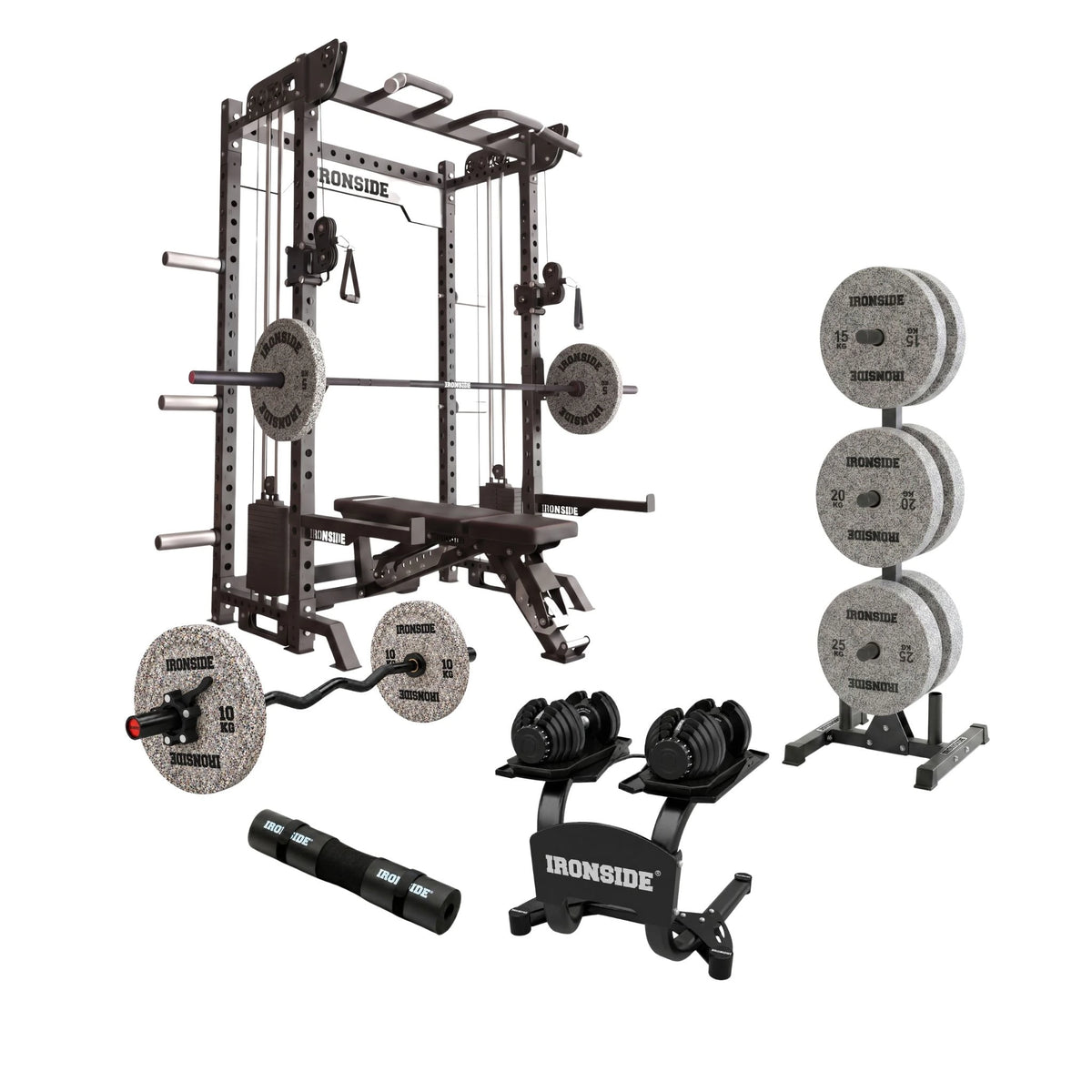 Pack IRONSIDE Home Gym Pro