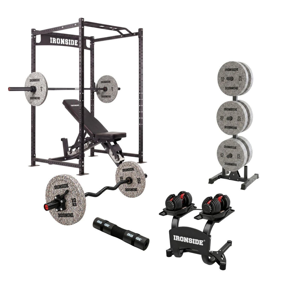 Pack IRONSIDE Home Gym Pro