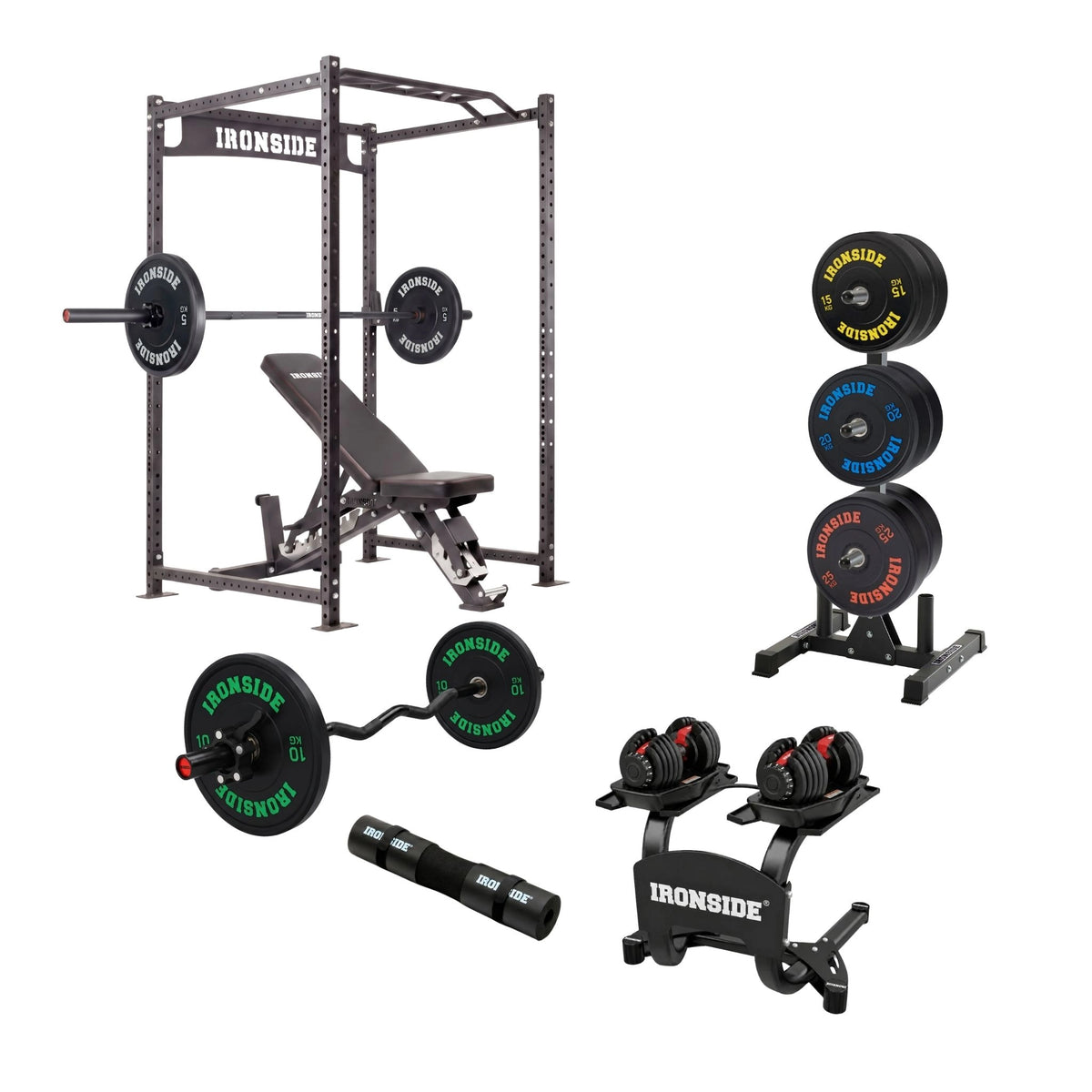 Pack IRONSIDE Home Gym Pro