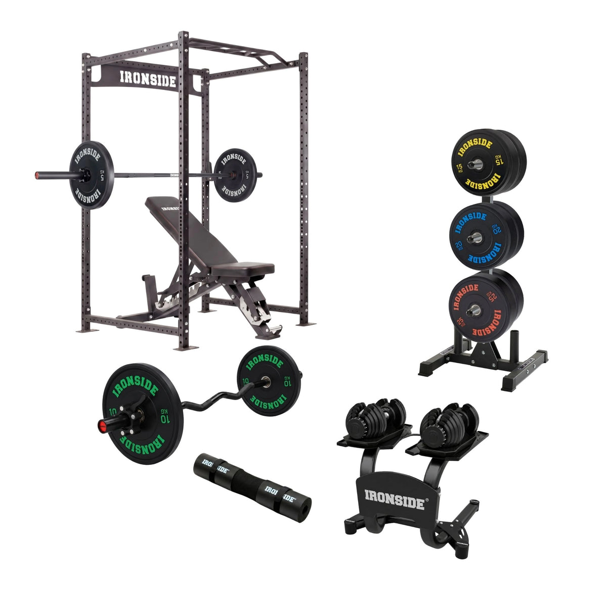 Pack IRONSIDE Home Gym Pro