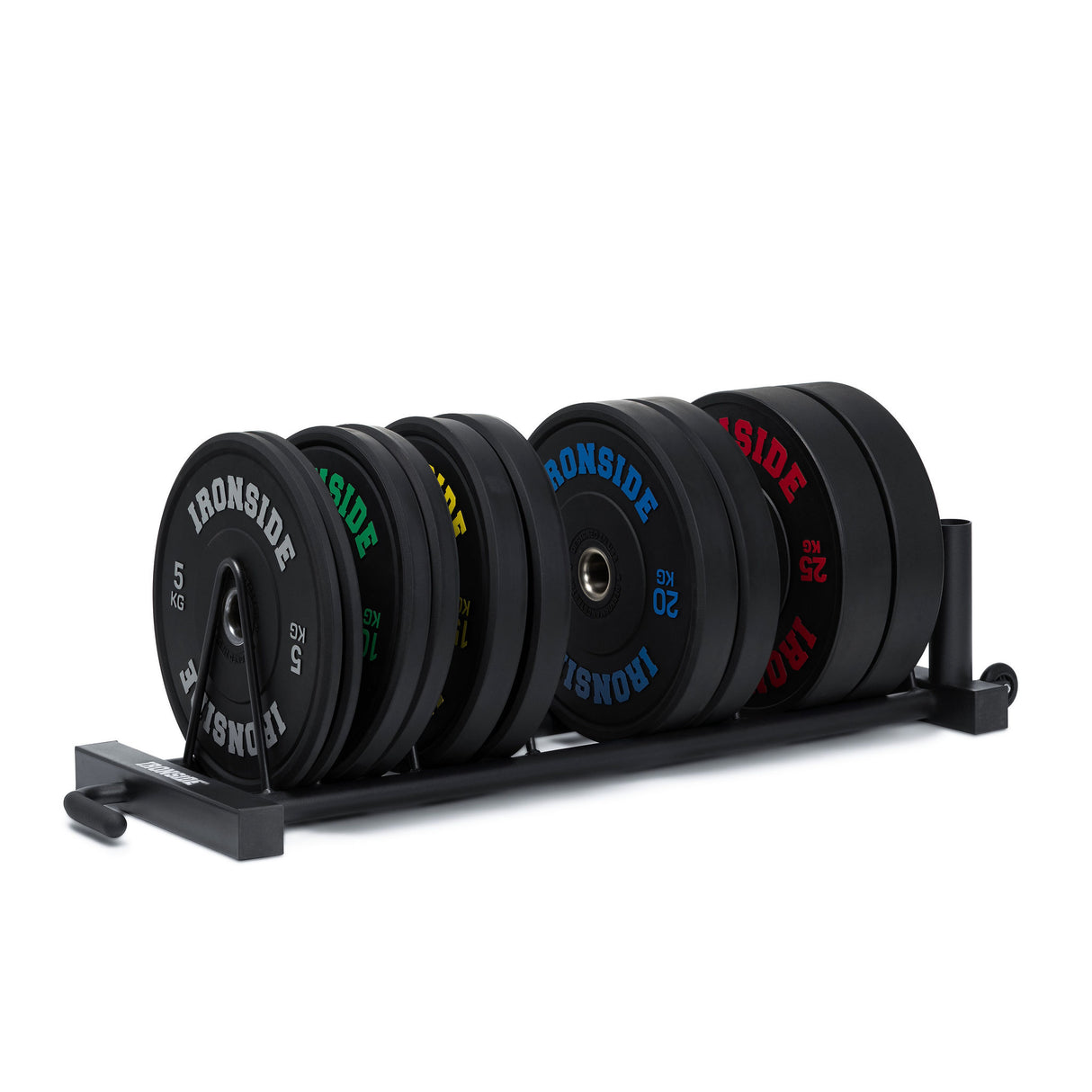 Rack Horizontal de Almacenamiento para Barras y Discos Olímpicos IRONSIDE