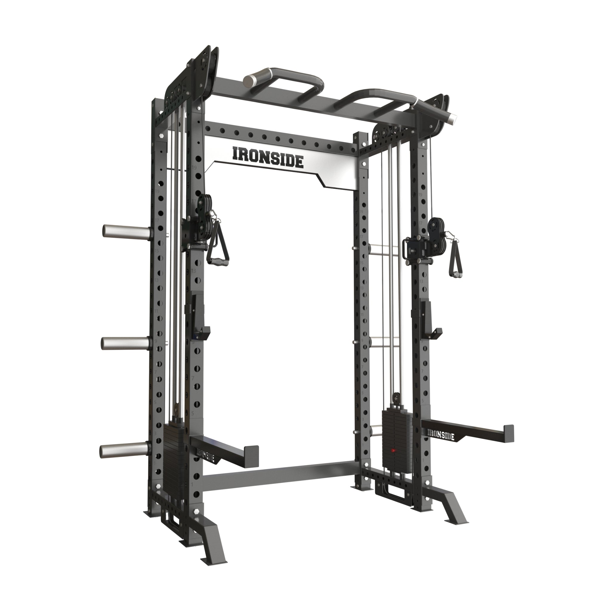 Power Rack con Poleas IRONSIDE