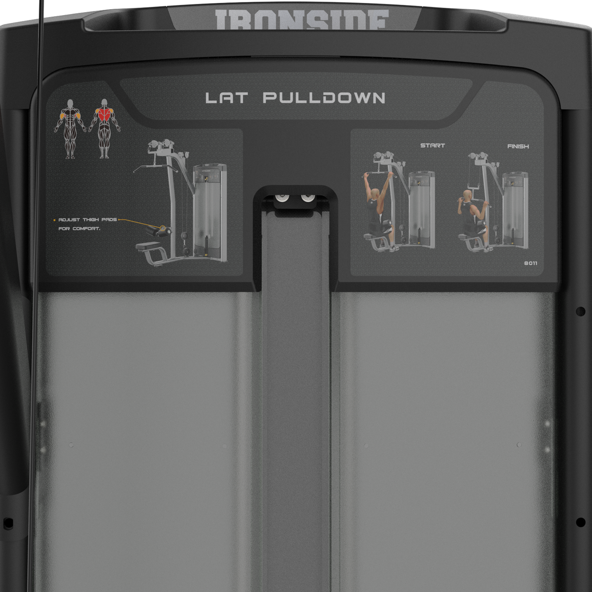 Dual Lat Pulldown IRONSIDE Luxe