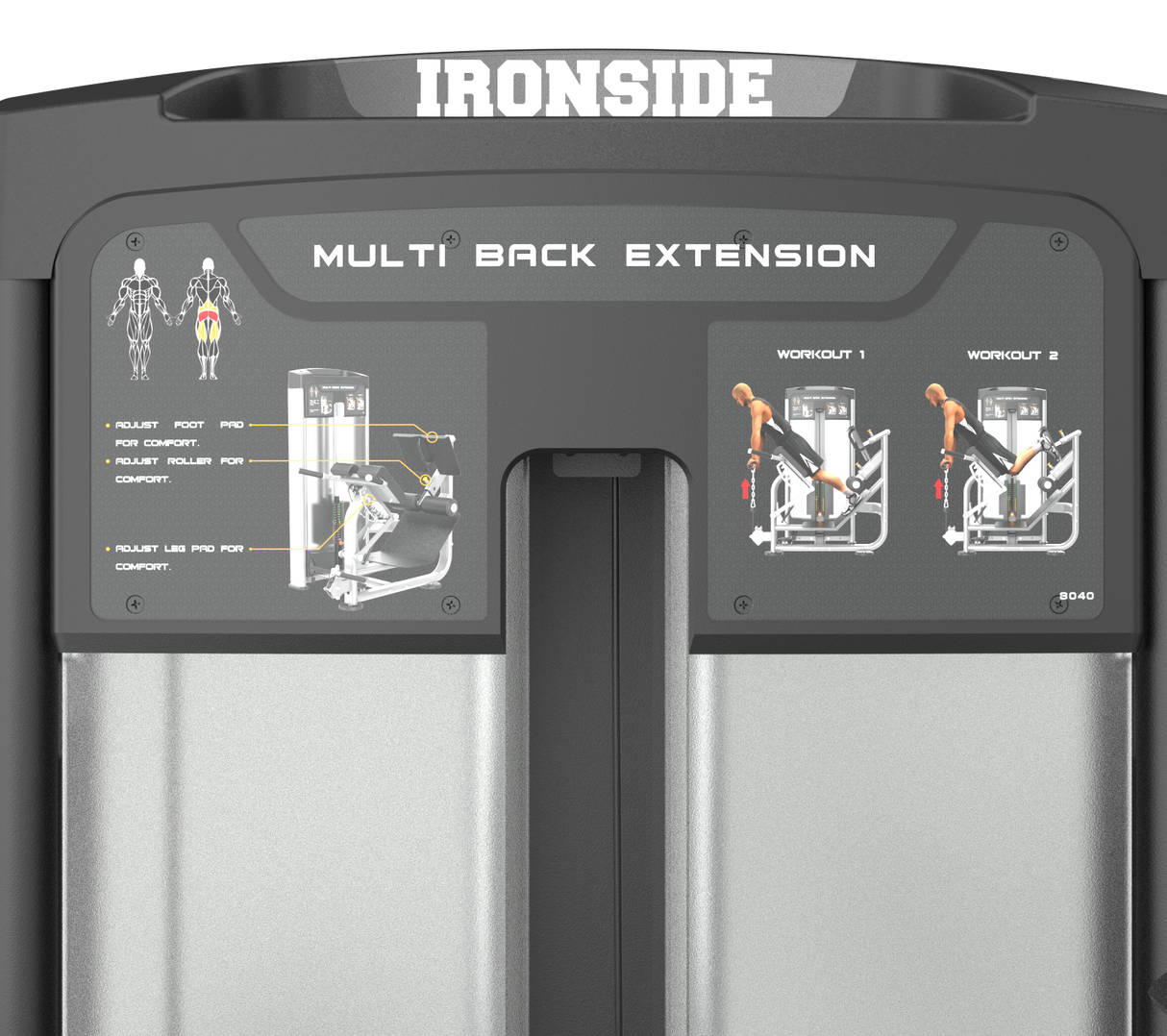 Multi Back Extension IRONSIDE Luxe