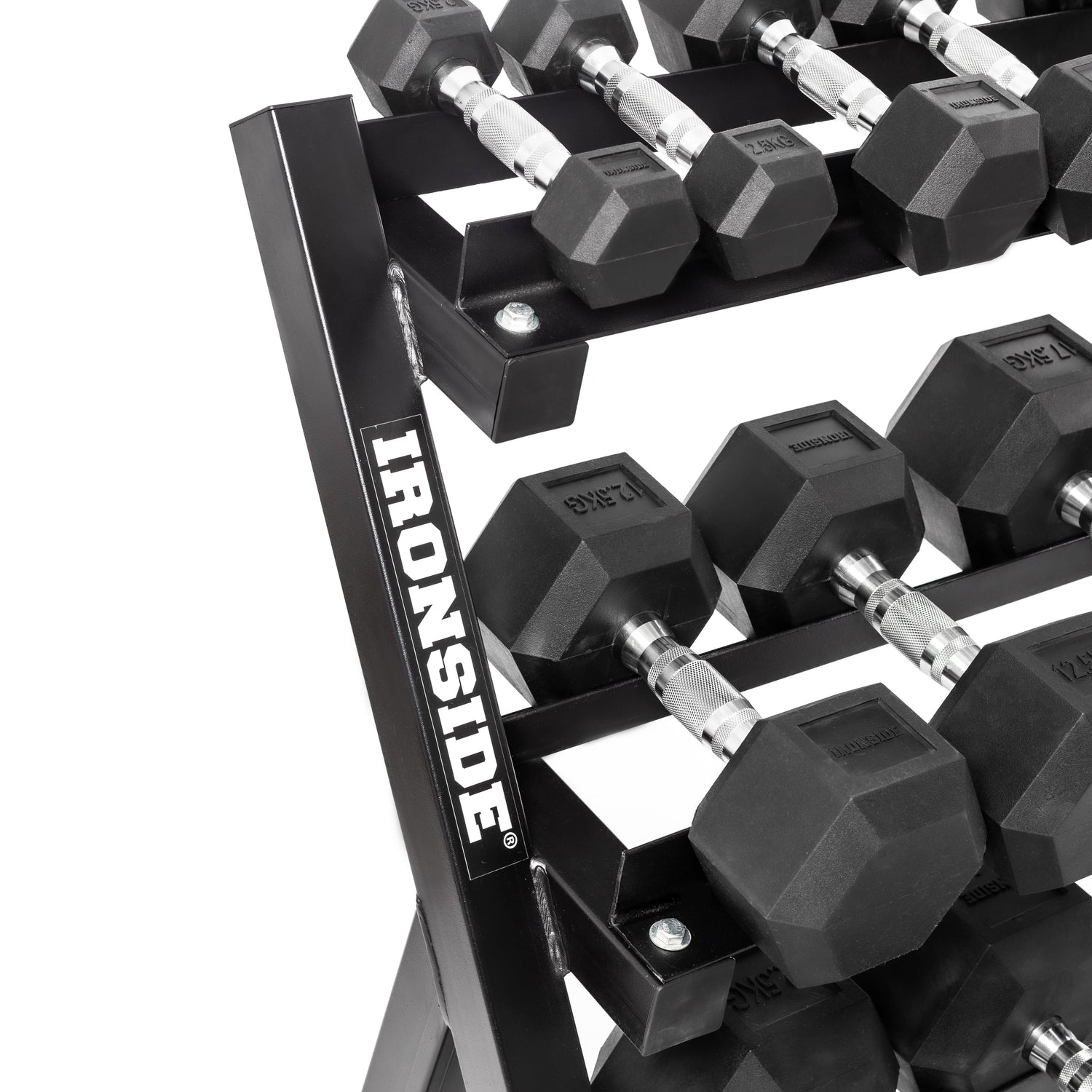 Hex Dumbbell Set Rack Mancuernas Costco Inspire Fitness Costco