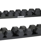 Set IRONSIDE Rack Monster + 680 Kg Mancuernas Hexagonales 2,5 kg - 40 kg