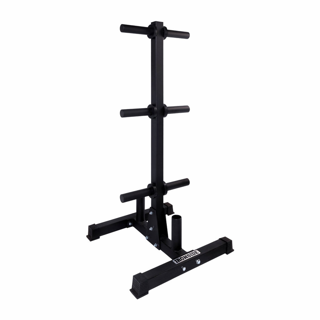 Rack de Almacenamiento Discos y Barras Olímpicas IRONSIDE