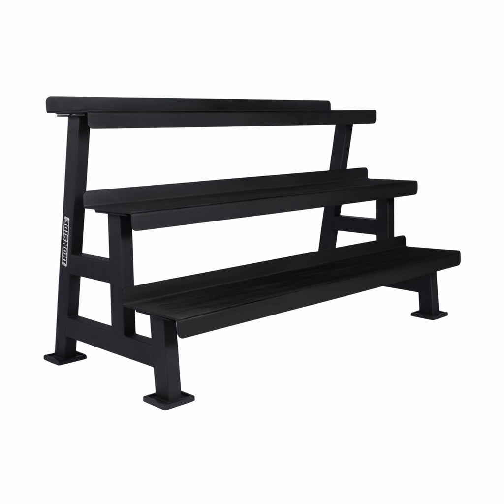 Rack de Almacenamiento Kettlebells de 3 Niveles IRONSIDE