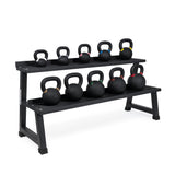 Set Kettlebells Premium (4 a 32 KG) + Rack de Almacenamiento IRONSIDE