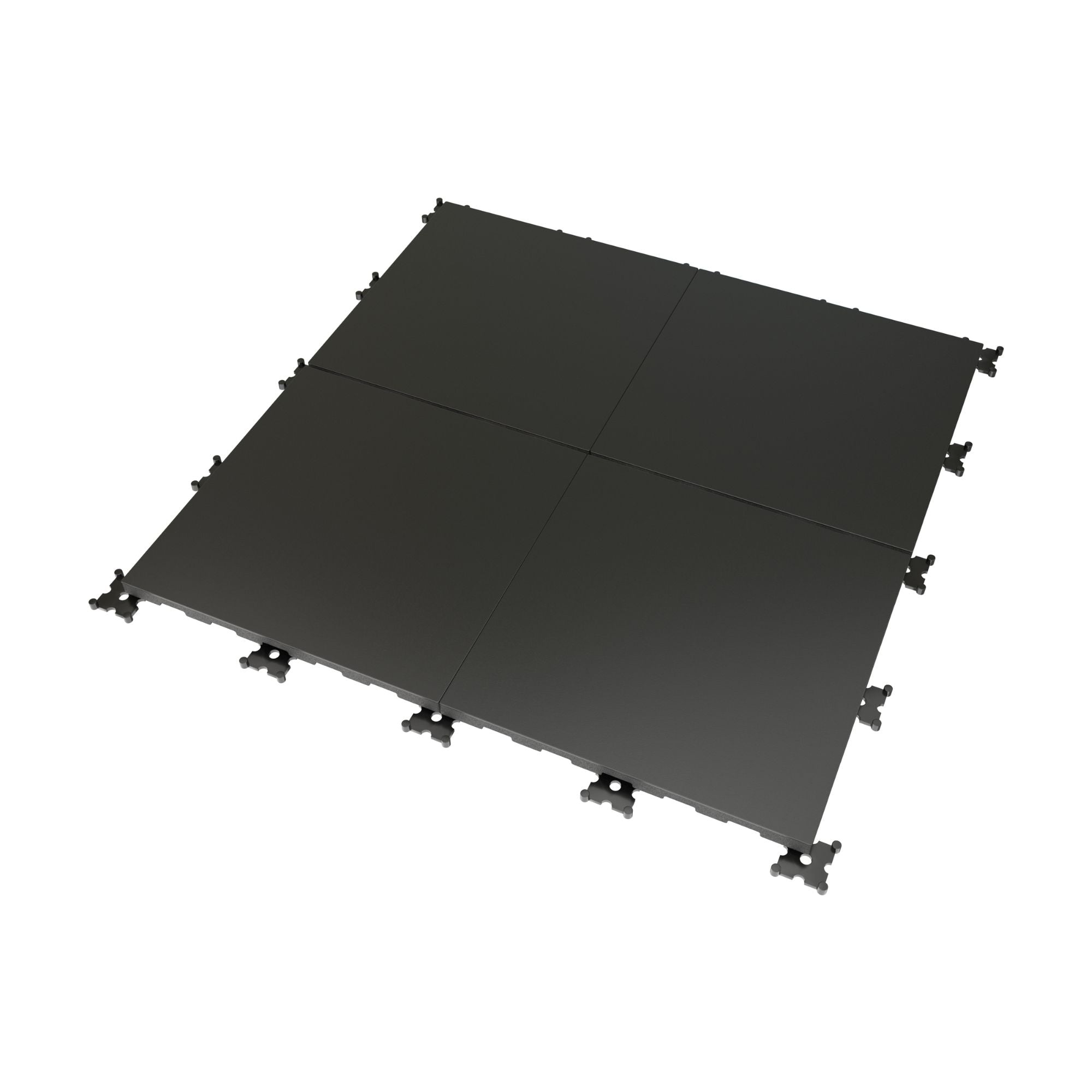 Pack IRONSIDE 4 Pisos de Caucho Técnico (50x50x2,5 cm)